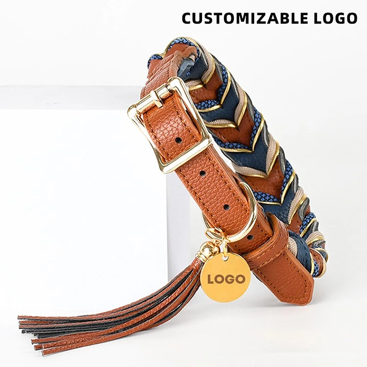 Braided Leather Dog Collars suppliers