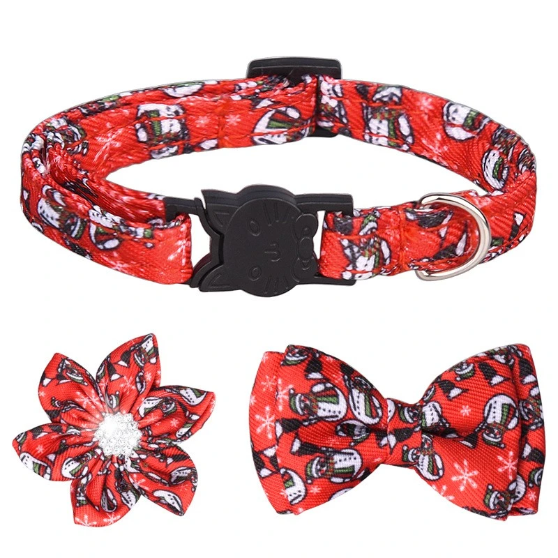 Christmas Cat Collar Bow Tie suppliers