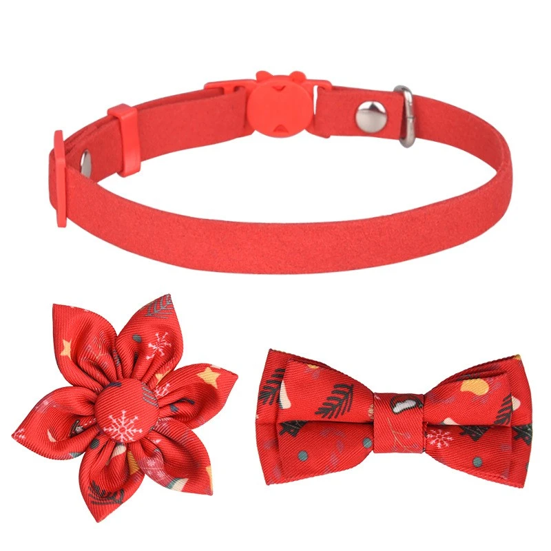 Christmas Cat Collar Bow Tie factory