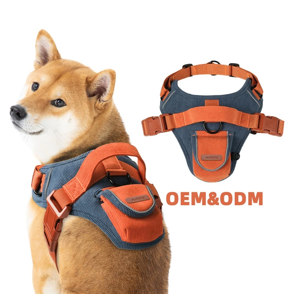 Corduroy Dog Harness