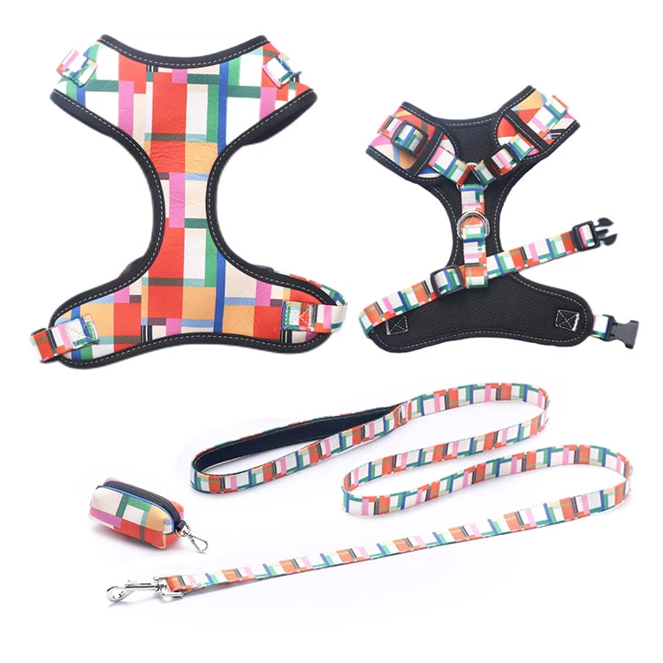 Custom Pet Three-piece Set with Harness