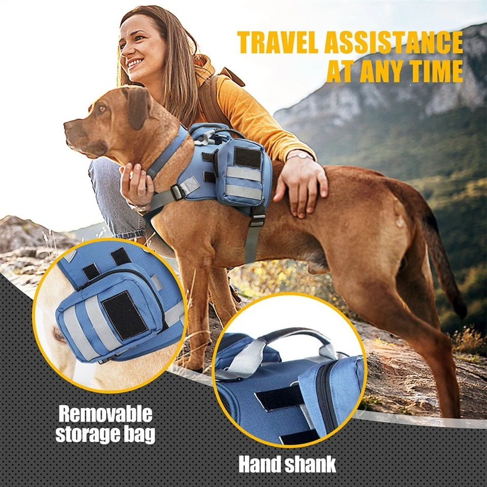 Dog Backpack Harness For Hiking factory