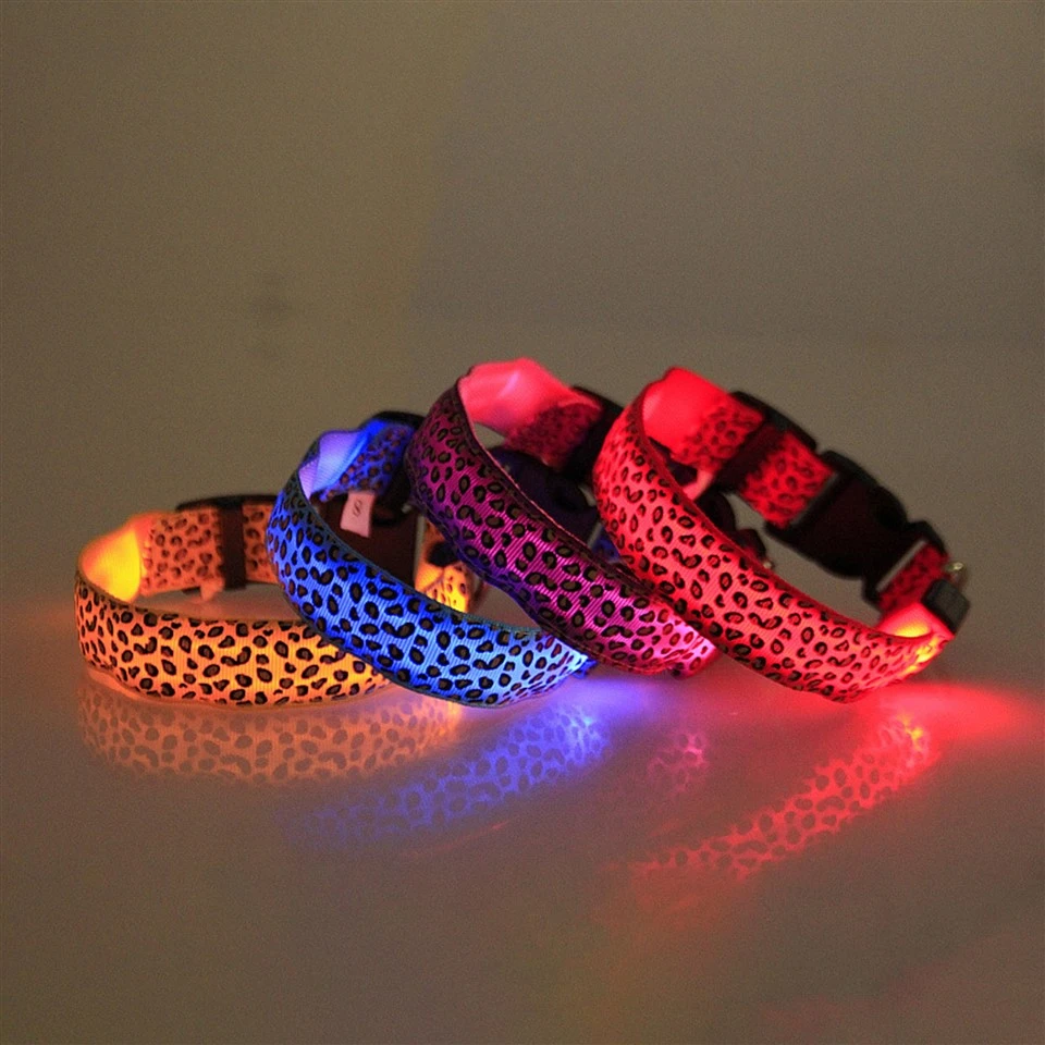 Leopard Print Dog Collar