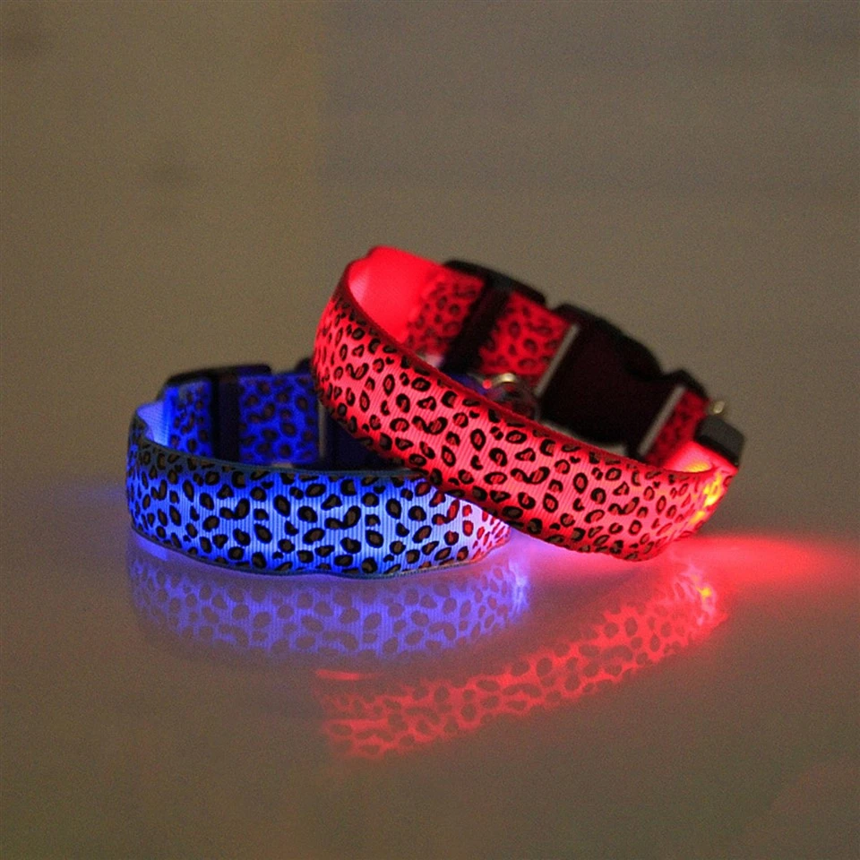 Leopard Print Dog Collar factory