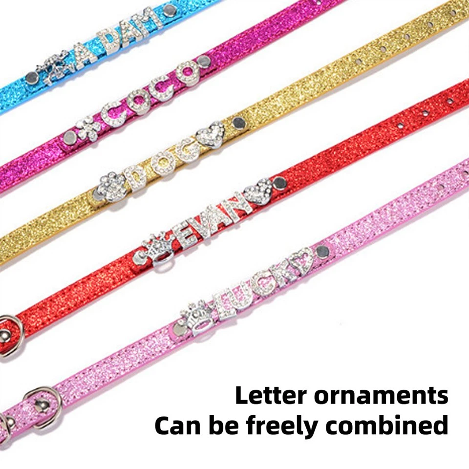 Personalized Bling Dog Collars high quality