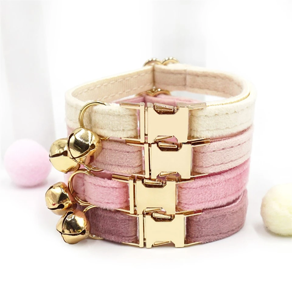 Velvet Cat Collar