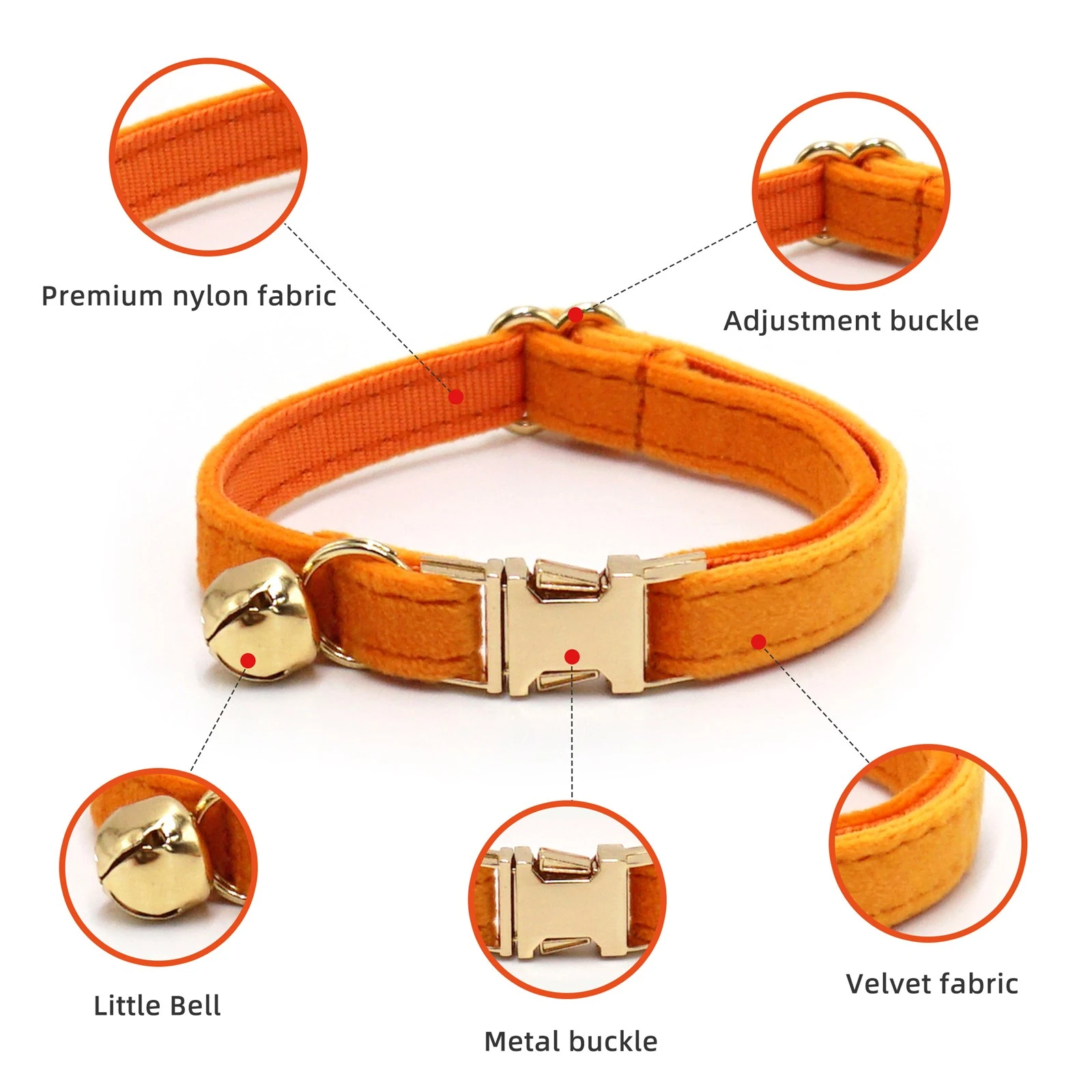 velvet dog collar 11
