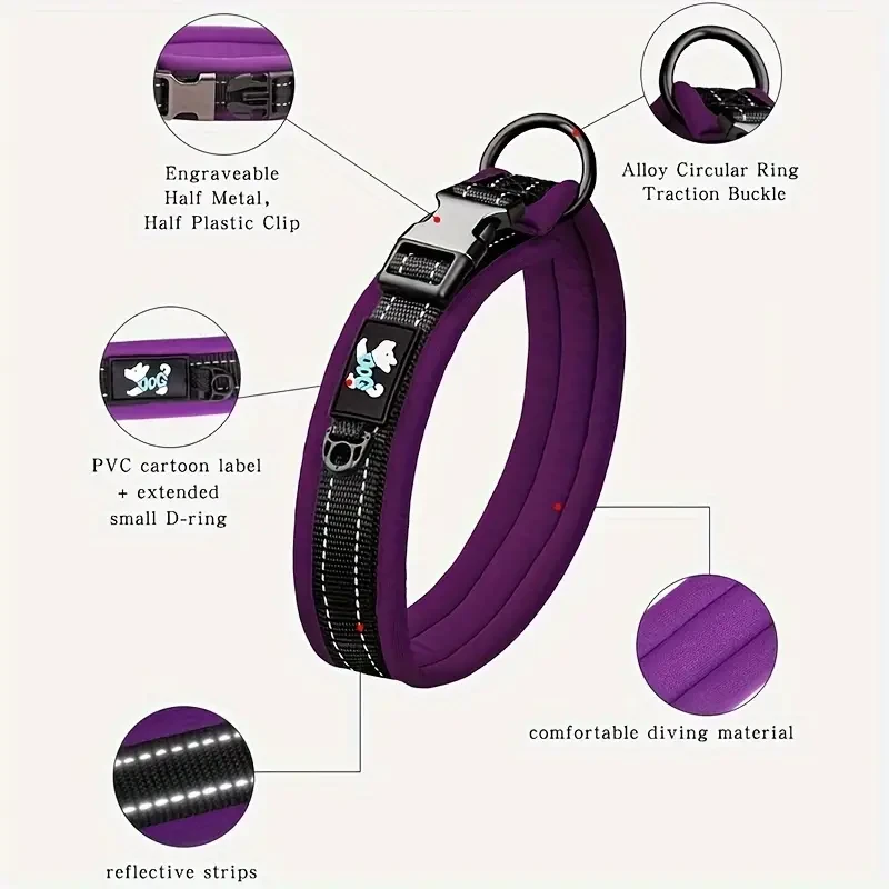 reflective pet collar 81