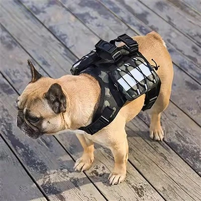 How does a harness for a dog that jumps work?